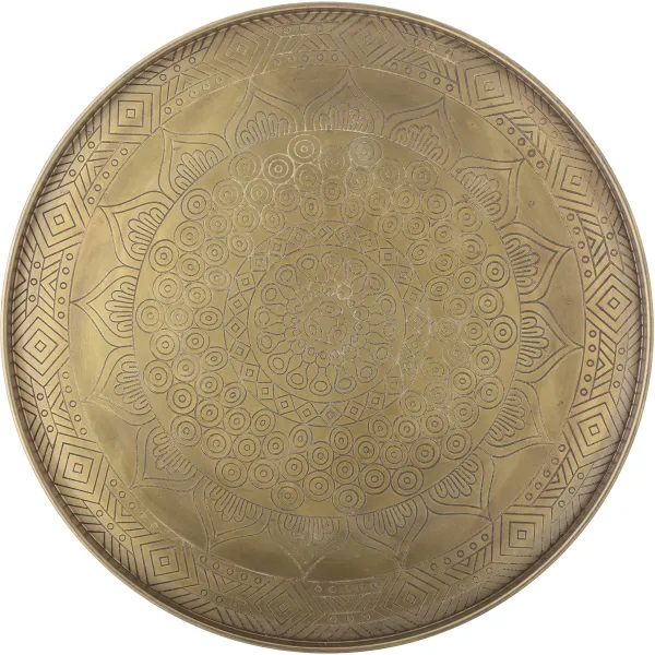 BLOOMINGVILLE Conan Tarjotin, Kulta, Metalli, D40xH2 cm